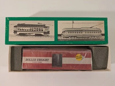 HO Vintage 40' AAR Box Car Roller Freight Kit NIB NOS # 445-004226 - Image 1 of 3
