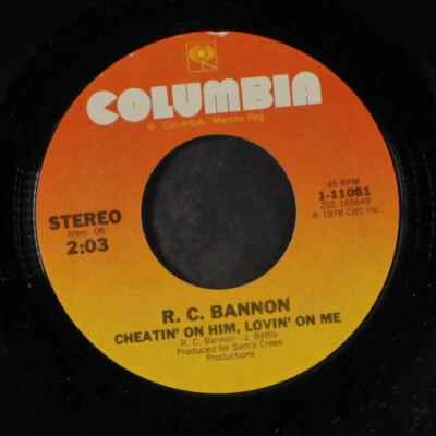 R.C. BANNON: winners and losers COLUMBIA 7" Single 45 RPM Foto 1 de 2