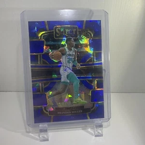 2023-24 Panini Select Brandon Miller Blue Cracked Ice Prizms RC Concourse #80 - Imagen 1 de 7