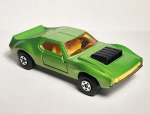 Nice Vintage Matchbox Lesney Superfast 1-75 #9 AMC AMX Javelin in Metallic Green - Picture 1 of 7