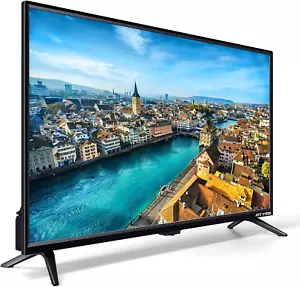 32 Zoll Klasse 60Hz 720P HD LED TV Flachbildschirm 1*USB 3* HDMI 1*VGA ARC Dual Chann - Bild 1 von 12