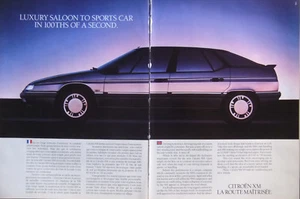 PUBLICITÉ DE PRESSE 1990 CITROEN XM 170 ch MOTEUR 3 LITRES V6 INJECTION - Imagen 1 de 1