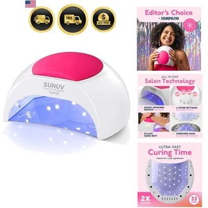 Lámpara de Uñas LED UV para Uñas de Gel 48W Luz de Curado con 4 Ajustes de Temporizador - Imagen 1 de 10