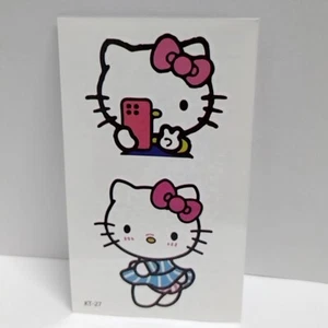 Hello Kitty Temporary Tattoos for Kids - Waterproof, Easy to Apply, 2 - Picture 1 of 4