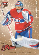 2008-09 Ultra Hockey Gold Medallion #33 Carey Price