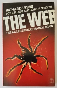 the web by richard lewis, hamlyn paperbacks 1981, killer spiders, horror - Picture 1 of 13