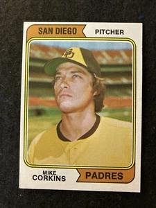 1974 Topps #546 Mike Corkins NM - Bild 1 von 2