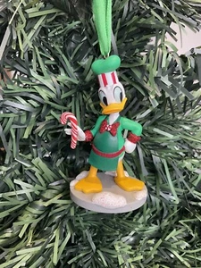 Disney Store Donald Duck Glitter Christmas Tree Decoration Ornament Figure Pluto - Picture 1 of 4