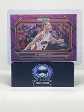 2023 Panini Prizm Draft Picks 53 Stephen Curry Purple Wave Prizm Variation SP