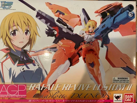 *DAMAGED* Armor Girls Rafael Revive Custom II and Charlotte Dunois Action Figure Cover
