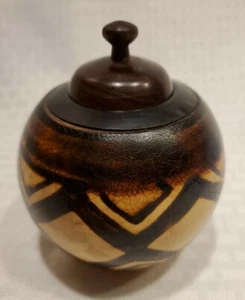Vintage African worx candle holders,vintage, made by hand - 4.5" Tall - Picture 1 of 6