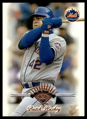 1997 Leaf #266 Butch Huskey New York Mets - Image 1 of 2