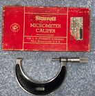 Excellent Used Starrett No. 226 3”-4” Outside Micrometer In Cardboard Box .001”