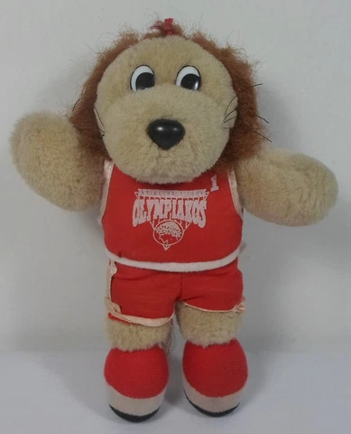 OLYMPIAKOS OSFP VTG 80's GREEK SOCCER TEAM 7.5'' THRILEON MASCOT PLUSH DOLL RARE Cover