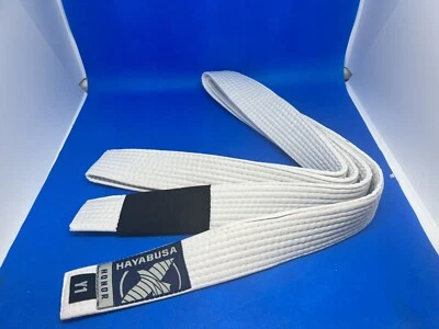 Cinturón Hayabusa Honor Blanco Jiu Jitsu Y1 Juvenil NUEVO Foto 1 de 2