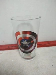 captain america shield Drinking Glass - Picture 1 of 5
