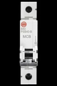 WYLEX 40 AMP CURVE B 10kA MCB CIRCUIT BREAKER PSB40-B - Picture 1 of 6