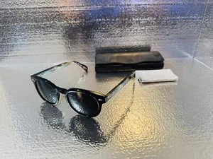 Oliver Peoples OV 5036S Sheldrake Sonnenbrille schwarz Ebenholzholz – 49 mm - Bild 1 von 9