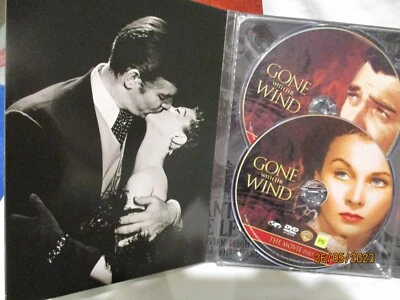  GONE WITH THE WIND--DVD BOX SET  as new CLARK GABLE- VIVIEN LEIGH-  - image 1 of 4