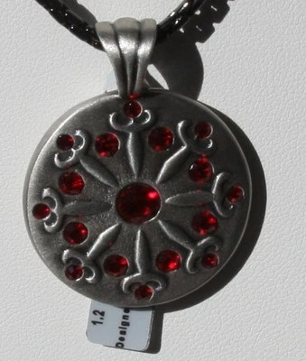 BICO Australia GAJA (CR40) Colgante con Cristales Swarovski Rojo Foto 1 de 2