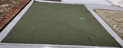 GREEN 10' X 14' Broken Thread Rug, Reduced Price 1172747188 BRD315A-10 - Image 1 of 4