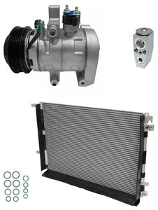 NEW RYC AC Compressor Kit With Condenser DH07A-N Fits Ford Mustang 5.0L V8 2016 - Picture 1 of 7
