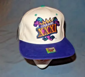 Vintage NWT STARTER Adjustable Baseball Hat/Cap - NFL / SUPER BOWL XXX1 - 31 - Picture 1 of 6