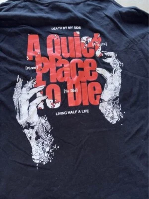 Alpha Wolf Quiet Place To Die T-Shirt Australian Metalcore Band Size 3XL - image 1 of 4