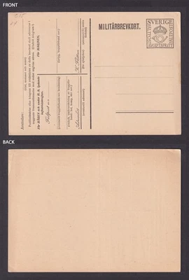 SUECIA, postal militar Foto 1 de 3