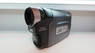 JVC Compact VHS Camcorder GR AX840U W/Battery - UNTESTED - NO CHARGER - Image 1 of 4