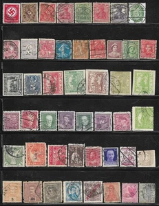 Classic Old Worldwide Stamp Packet Lot of 48 Stamps World Wide Collection used - Picture 1 of 1