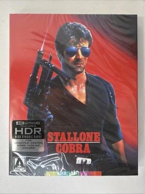 Cobra (4K Ultra HD + Slipcover, Arrow Video Limited Edition) Factory Sealed Foto 1 de 2