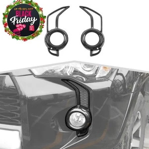 Biseles de ajuste de cubierta de marco de decoración de luz antiniebla delantera 2 piezas para 4Runner 14+ SR5/TRD Pro - Imagen 1 de 19