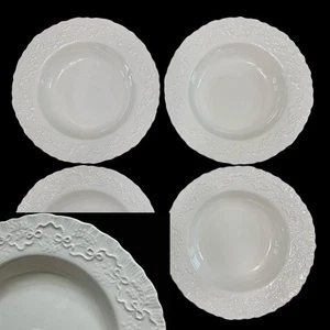 4 Suppenschüsseln mit Rand 9-1/4", 2 Sets verfügbar, Claire von Ralph Lauren & Wedgwood - Bild 1 von 12