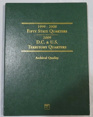50 Fifty US State Commemorative Quarters Set 1999-2008 Complete with 52 Coins - Image 1 of 4