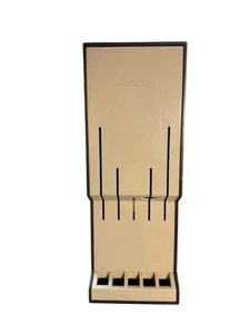 Portacuchillos CUTCO Vintage 5 Ranuras Bandeja de Plástico Cajón Montaje en Pared 17" - Imagen 1 de 5