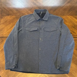 Lululemon Athletic Button Down Shirt Jacket Soft Stretch Layering Top |J1 - Picture 1 of 6