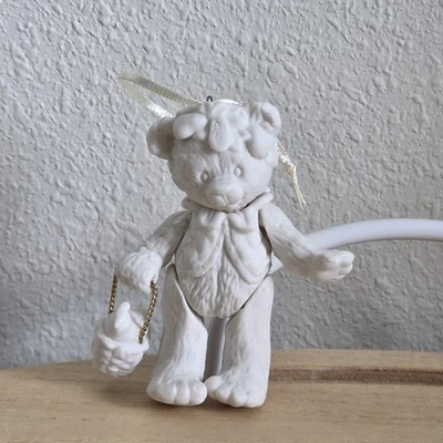 HALLMARK 2005 KOC EVENTO REGALO PORTADORES SIN PINTAR PORCELANA OSO NUEVO Foto 1 de 3