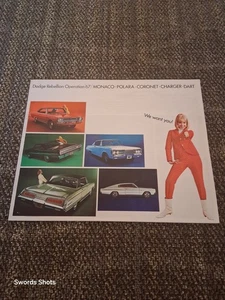 1967 Dodge Rebellion Operation 67 Lineup Sales Brochure - Picture 1 of 13