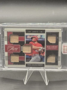 Muestras Paul Goldschmidt 2022 Panini tres y dos cuentas completas #FCS-PG/49... - Imagen 1 de 2