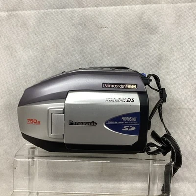 Panasonic PV-L452D Palmcorder 750X Digital Zoom Camcorder Camera Untested - Image 1 of 4