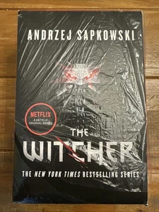 The Witcher Books Andrzej Sapkowski 1-3 Boxed Set Lot Of x3 Netflix Series Books - Picture 1 of 6