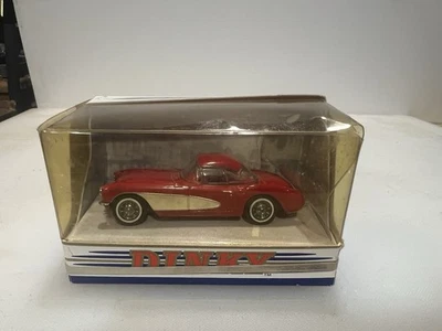 MATCHBOX “DINKY” 1956 Red Chevrolet Corvette DY-23  1/43 Scale - Image 1 of 4