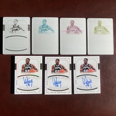2017-18 Panini National Treasures Of The Hall Rainbow minus 1/1 Including Plates - Image 1 of 4