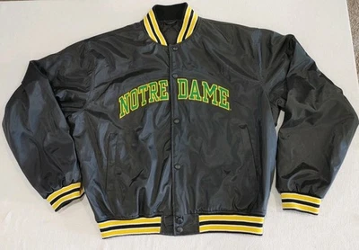 Vintage Notre Dame Fighting Irish Steve & Barry's Jacket NCAA Adult Size XL - Image 1 of 4