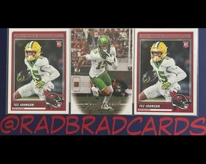 NFL Football Tampa Bay Buccaneers 25 Panini Tez Johnson 3 Rookie Card Lot MINT - Bild 1 von 1