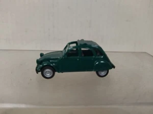 CITROEN 2CV GREEN 1:87 H0 HERPA - Imagen 1 de 5