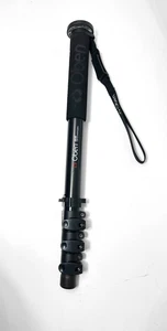 Oben Kamera Einbeinstativ ACM-2400 4 Sektionen leichtes Aluminium ausziehbar 63" - Bild 1 von 5