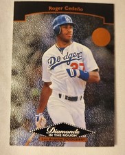 1995 SP Championship Diamonds in  Rough Roger Cedeno Baseball Card