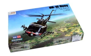 HOBBYBOSS 87229 Helicopter Model 1/72 UH-1C Huey Scale Hobby B7229 - Foto 1 di 1